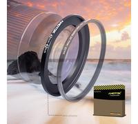 43 mm to 62 mm Lens Adapter, 43 mm-62 mm Lens Filter Ring Compatible with All 62 mm UV CPL ND(43-62 mm) Camera Lenses