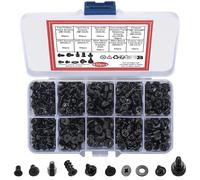 430 Pieces Laptop Screw Kit Screw Spacers for PC,Motherboard,Hard Drive,CD-ROM,SSD,Hard Disk,Fans