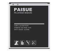 4300mAh Batterie pour Samsung Galaxy J3 2016 J320F, Galaxy J5 J500F Haute capacité Remplacement de Batterie Compatible avec EB-BG530BBE BG531BBE BG530CBE de téléphone Portable