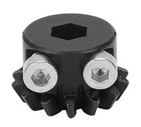 4306 4008 0014 Pignon conique - Alésage de serrage 14 dents pour arbre REX de 8 mm - Matériau en acier moulé pour applications de robots industriels - Compatible avec les moyeux à