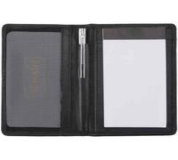 [43065] Alassio Etui en Cuir de vache pour bloc-notes A8 75x110 Noir