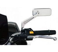 4309 - rétroviseur gauche à vis m8 modèle mt aluminium COULEUR ARGENT