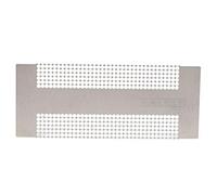 432 trous Diamond Painting Ruler Tool de broderie de métal de haute qualité pour une efficacité améliorée Alignement Red