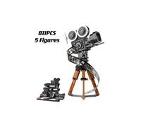 43230 Appareil photo hommage 811 pièces Ensemble 100e anniversaire Briques de collection Jouets de construction