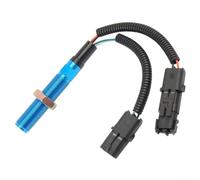 4327233 Capteur de vitesse magnétique double sortie pour moteur QSM11 R455-7 - Capteur RPM avec boîtier en plastique et métal, taille standard, bleu/noir