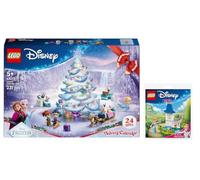 43273 LEGO® Disney Frozen Calendrier de l'Avent 2025 & 30695 Mini-château de jardin de Cendrillon