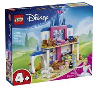 LEGO Set de construction Disney Princess 43283 Château de Cendrillon et Amis Animaux – Jeu éducatif