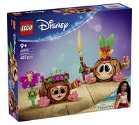 43293 LEGO® DISNEY Vaiana Kakamora, noix de coco décoratives, modèle avec 2