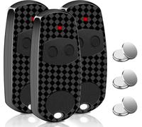 433,92 MHz Télécommande Compatible avec Came, 3 Pièces Telecommande Portail 2 Canaux Compatible Top432, Top432EE