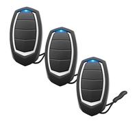 433,92 MHz Telecommande Portail, 4Canaux Bip Portail Porte Compatible avec MOTORLINE Falk MX4SP MXS4SP MX5SP RCM DSM, 3PCS