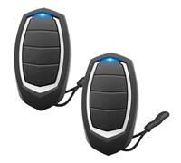 433,92 MHz Telecommande Portail, 4Canaux Bip Portail Porte Compatible avec MOTORLINE Falk MX4SP MXS4SP MX5SP RCM DSM, 2PCS