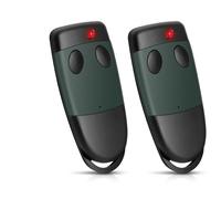 433.92 MHz Télécommande Portail et Bip Portail Universelle, 2 Canaux Télécommande Porte de Garage Compatible avec Cardin S449 QZ2, S449 QZ1, TXQ449100, TXQ449200