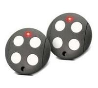 433,92 MHz Telecommande Portail, Lot de 2 Telecommande Porte de Garage Compatible avec Telecommande Mhouse GTX4, Rolling Code, 4 Canaux