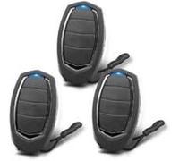 433,92 MHz Telecommande Portail,Lot de 3 Telecommande Porte de Garage Compatible avec MOTORLINE Falk MX4SP MXS4SP MX5SP RCM DSM,4 Canaux