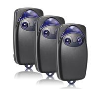 433,92 MHz Telecommande Portail pour Flo2r-s, 2 Canaux Telecommande Porte de Garage Compatible avec Flo2R-S, 3PCS