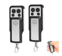 433,92 MHzTélécommandes de Portail Compatible avec 114253, Old 104250, Red 104257, 104251, 104350,4 Canaux, Code Tournant, Design à Glissière (Lot de 2)