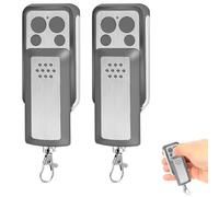 433,92 MHzTélécommandes de Portail Compatible avec AVIDSEN 114253, Old 104250, Red 104257, 104251, 104350,4 Canaux, Code Tournant, Design à Glissière (Lot de 2)