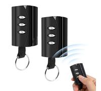 433,92MHz Telecommande Only Compatible avec PUJOL Vario,3 canaux télécommande Porte de Garage,Rolling Code, Lot de 2