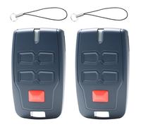 433.92MHz Télécommande Portail Compatible Mitto 4 B, Rolling Code Sécurisé, Contrôle à Distance Ergonomique pour Portes Automatiques et Garages, Programmation Facile, Batterie Incluse 12V 23A