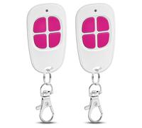 433.92MHz Telecommande Portail pour AAM0094 AAM0121 AAM0135 AAM0133 AAM0085, 4 canaux Télécommande Compatible avec SCS Sentinel, 2PCS Bip Portail Porte De Garage