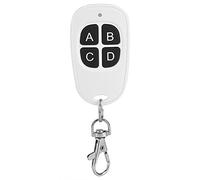 433 MHz EV1527 1~4 canaux RF ¨¦metteur de t¨¦l¨¦commande sans Fil ouvre-Porte de Garage ¨¤ Distance pour Un contr?le Facile(4 Buttons)