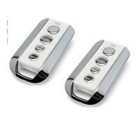 433 MHz Télécommande Portail,4 Canaux Télécommande Porte De Garage Compatible avec Avidsen 104257,114253,104250, 104251,104350,2pcs)