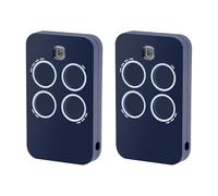 433 MHz Télécommande portail compatible avec GENIUS, télécommande pour garage pour ECHO TX4 433 RC,ECHO TX2 433 RC,4 canaux (2 pièces)