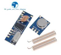 433MHz 100 Meters 433MHz 100 mètres sans fil Module Kit ASK transmetteur STX882 + ASK récepteur SRX882 + 2 pièces cuivre ressort antenne