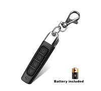 433MHz clonage télécommande RF Clone copie télécommande porte de Garage ouvre-porte télécommande duplicateur de clé pour la sécurité de la maison - Type Black