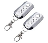 433Mhz Telecommande Portail,4 Canaux Telecommande Porte de Garage Compatible avec Telecommande AVIDSEN 104257,114253,104250, 104251, 104350, 654100, 654300 (Lot de 2)