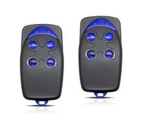 433MHz Telecommande Portail Compatible avec FLO4-RS, 4 Canaux télécommande Porte de Garage pour FLO4,Lot de 2 Porte de Garage Distance de Transmission de 50 à 150 M
