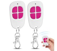 433Mhz Telecommande Portail pour AAM0121, AAM0135, AAM0133, AAM0085, AAM0094, AAM0133, 4 Canaux, SCS Sentinel Télécommande Bip Portail Porte De Garage (2pcs)