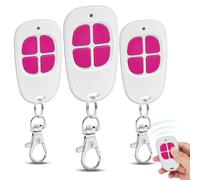 433Mhz Telecommande Portail pour SCS Sentinel AAM0121, AAM0135, AAM0133, AAM0085, AAM0094, AAM0133, 4 Canaux, Télécommande Bip Portail Porte De Garage (3pcs)