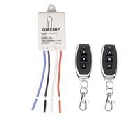 433MHz Wireless Remote Control Switch LED Light Controller AC90-250V+2PCS 3Keys 433Mhz Remote Control for Electric Doors