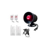 433Mhz Wireless Siren Alarm System for Home Security Burglar Alarm with Infrared Sensors Long Range EU Plug