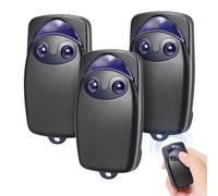 433MHzTelecommande Portail Compatible avec Flo2r-s,2 Canaux télécommande Porte de Garage pour N1ce ONE1, ON1, ON2E,FLO2R-S,FLO2RE pour Porte de Garage,Lot de 3