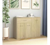 4341Bon - Buffet Salon Scandinave décor Commode bahut Contemporain vaisselier - Meuble bas rangement - Style classique - Buffet