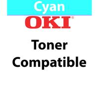 43459331 - Toner cyan compatible OKI - 2 500 pages