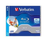 Verbatim 43712 BD-R Lot de 6 boîtiers Blu-Ray imprimables 25 Go