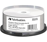 43738 25GB BD-R SL imprimable 25 Pack Spindle