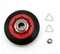 4392067 Kit de réparation de sèche-linge comprenant poulies tendeurs, rouleaux de tambour, rondelles de retenue de courroie d'entraînement et trois anneaux pour Kenmore (8)