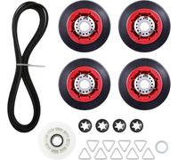 4392067 Kit de réparation de sèche-linge de rechange pour sèche-linge Maytag Maxima XL, sèche-linge Maytag Bravos X XL, Maytag Epic Z avec rouleau, courroie et poulie, etc