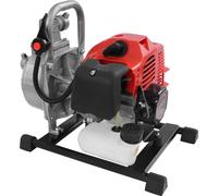 43CC Moteur 2 temps essence pompe à eau 10m³/h 1,7HP pompe de jardin motopompe avec tuyau d'arrivée d'eau