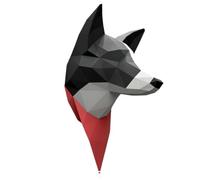 43cm Border Collie Paper Model DIY Animal Hanging Origami Handmade Papercrafts Room Ornaments 3D Paper Model Kit Puzzles Toys