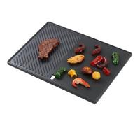 43CM X 32CM Plaque de cuisson barbecue universelle en fonte émaillée pour Landmann EMAILLEE Triton 13190 Triton 3 e PLAQUE DE GARDE