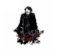 43cmx24.2cm pour The Joker Paint Funny Big Car Stickers and Decals DiIY