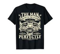 43e anniversaire cadeaux pour hommes septembre 1981 43 ans Bday T-Shirt