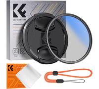 43mm Circular CPL Polarising Filter and Lens Cap and Microfibre Cleaning Cloths and Multi-Layer Elastic for Photo-K Series Camera