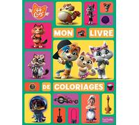 44 Chats - Mon livre de coloriages