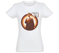 44 Harry Women T-Shirt Magnum Dirty Retro Movie Series United States Harry USA White S
